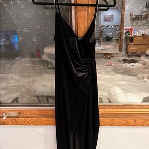 Zara Black Asymmetrical Dress